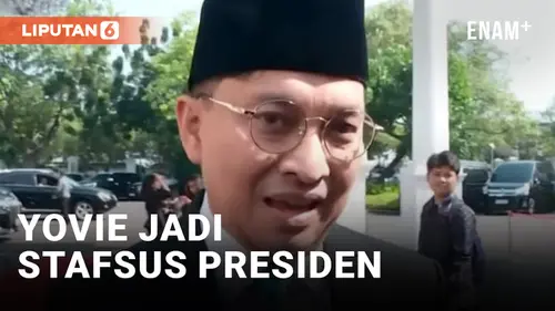 VIDEO: Musisi Yovie Widianto Resmi Jadi Stafsus Presiden