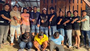 Komplotan maling motor asal Pati dibekuk Polisi Blora (Dok. Resmob Blora)