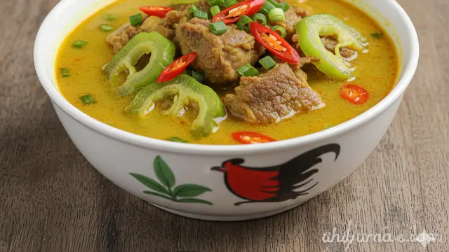 Sop Iga Asam Pedas Pindang