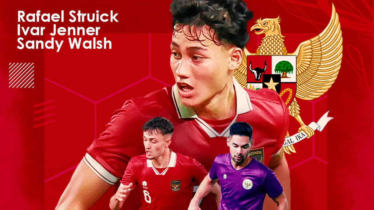 Timnas Indonesia - Ivar Jenner, Rafael Struick, Sandy Walsh