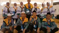 Jemaah Indonesia berangkat haji bersama 11 anggota keluarganya. (www.haji.kemenag.go.id)