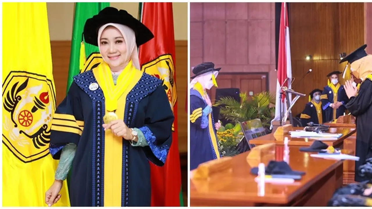 6 Potret Wisuda S3 Atalia Praratya Istri Ridwan Kamil, Raih IPK Sempurna