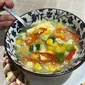 Resep sup jagung telur. (dok. Cookpad @gibz)