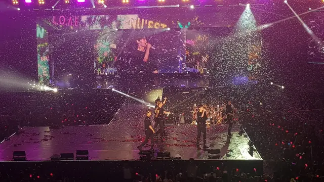 Konser Nu'Est di Jakarta.