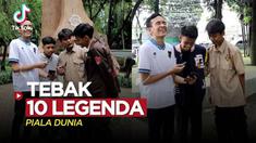 Berita TikTok Bola.com kali ini membahas tentang menebak gambar pada legenda pesepak bola yang pernah bermain di Piala Dunia.
