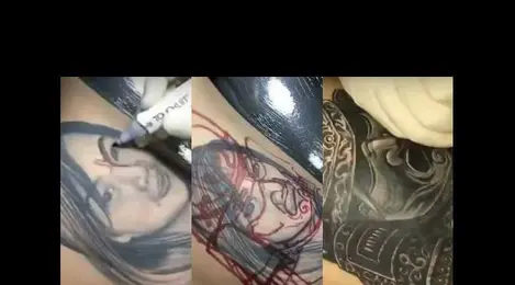 Ini Yang Terjadi Kalau Sudah Terlanjur Tato Wajah Mantan Pacar Di Tubuh Lifestyle Fimela Com