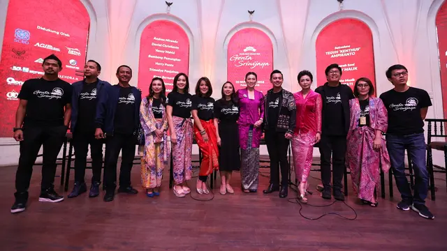 [Fimela] Preskon Pagelaran Genta Sriwijaya