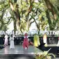 Banyuwangi Fashion Festival yang digelar di De Djawatan, Banyuwangi. (Hermawan/Liputan6.com)