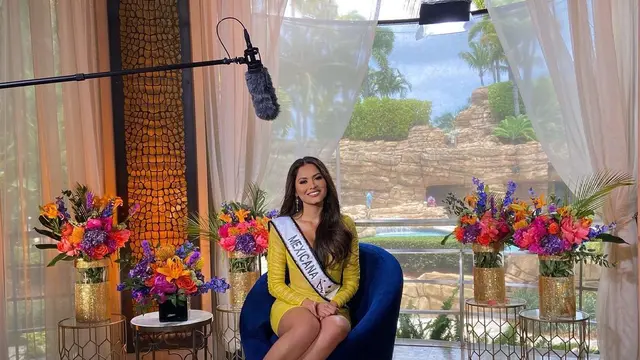 Potret Andrea Meza, Pemenang Miss Universe 2020 Asal Meksiko. (Sumber: Instagram/andreamezamx)