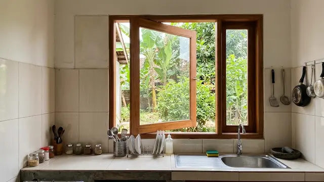Ide Ventilasi Jendela Dapur