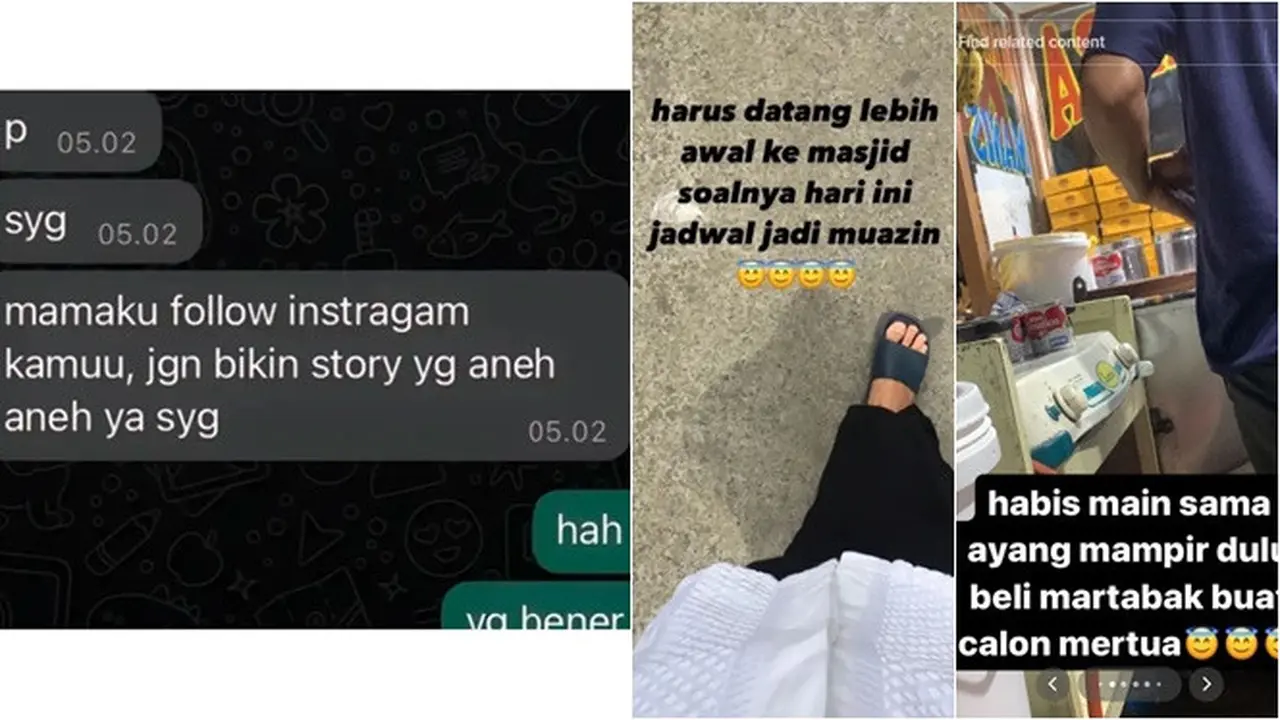 Diikuti Calon Mertua di Medsos, 6 Unggahan Cowok Ini Mendadak Jadi Lebih Baik