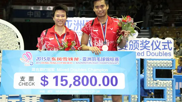 Ganda campuran Indonesia Tontowi Ahmad/Liliyana Natsir