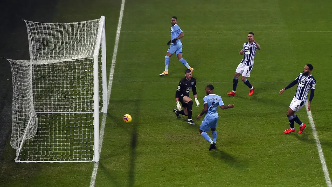 FOTO: Bantai WBA, Manchester City Kudeta MU dari Puncak Klasemen Liga Inggris