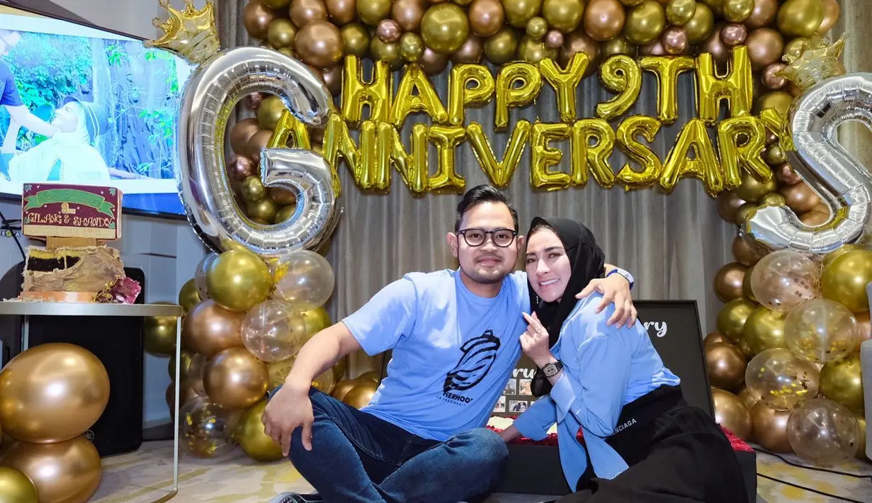 Gilang Widya Pramana dan Shandy Purnamasari (Sumber: Instagram/shandypurnamasari)