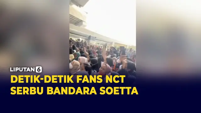 Fans NCT Serbu Bandara Soekarno-Hatta