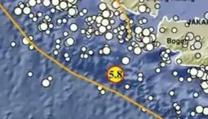 Gempa Magnitudo 5,8 Guncang Sumur Banten
