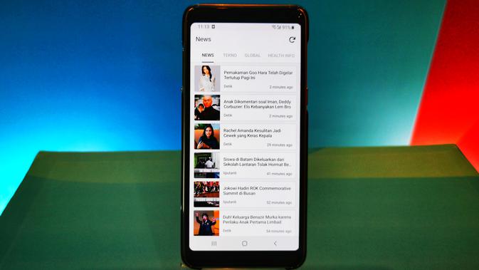 Aplikasi Firefox Lite di smartphone. (Liputan6.com/ Mochamad Wahyu Hidayat)