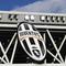 Logo lama Juventus telah dihilangkan di stadion Allianz, Turin. (AFP / MIGUEL MEDINA)