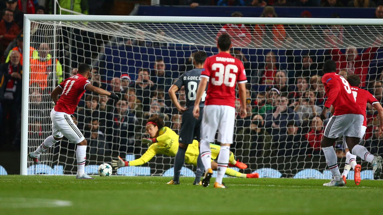 Manchester United menang atas Benfica