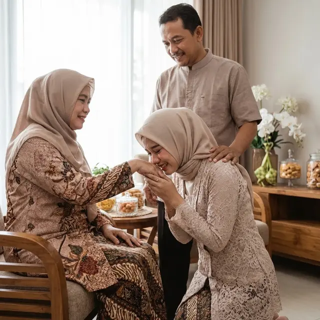 Ide Gaya Foto Keluarga Lebaran 2026