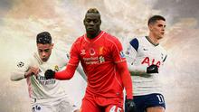 Ilustrasi - Mariano Diaz, Mario Balotelli, Erik Lamela (Bola.com/Adreanus Titus)