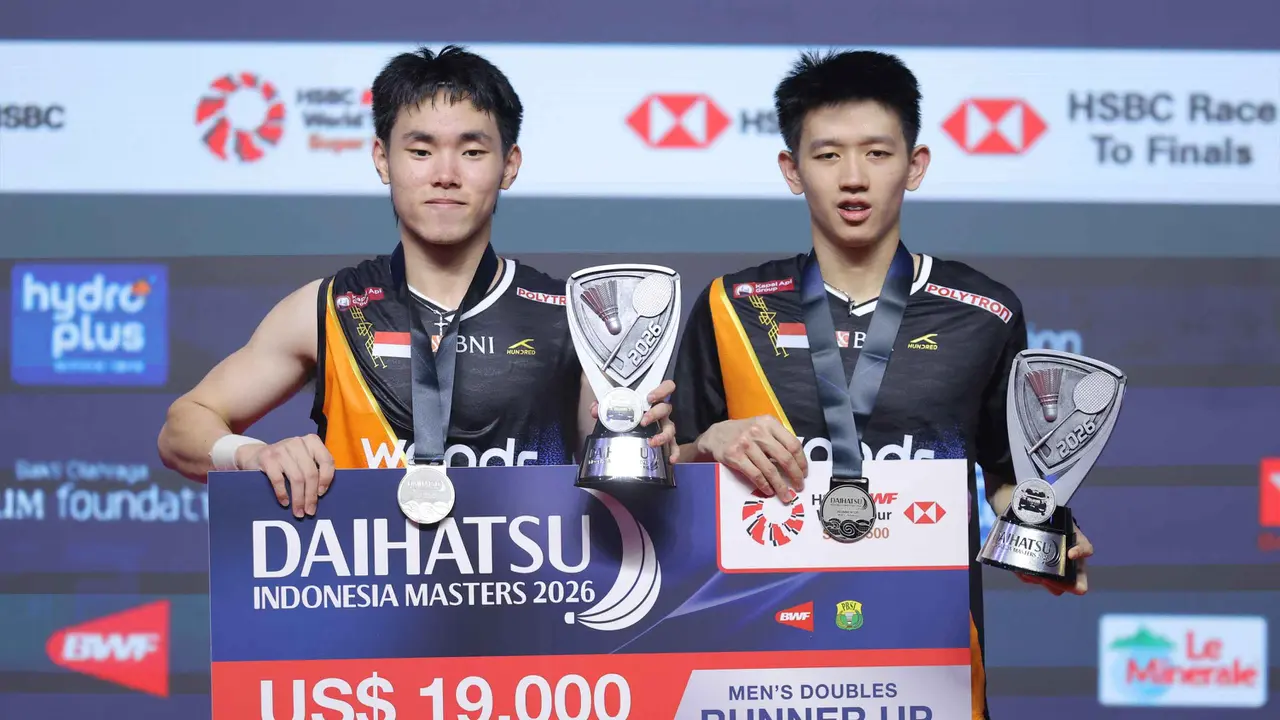 Raymond Indra/Nikolaus Joaquin Kandas, Indonesia Gagal Penuhi Target Dua Gelar di Indonesia Masters 2026