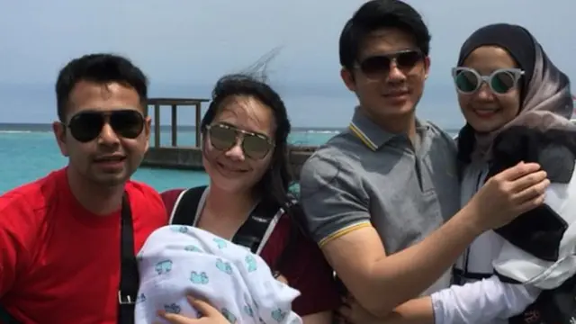 Keluarga kecil Raffi Ahmad, dan Irwansyah (Instagram)