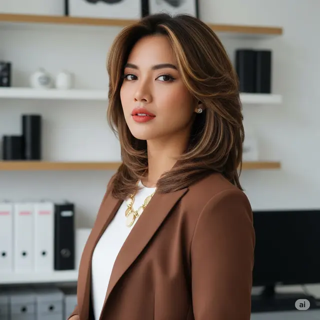 Gaya Rambut untuk Wanita Karier Usia 30-an. Foto: Gemini