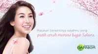 Bersiaplah tampil cantik mempesona di Sakura Garden Festival 2015 berkat keajaiban rangkaian produk dari Garnier Sakura White.