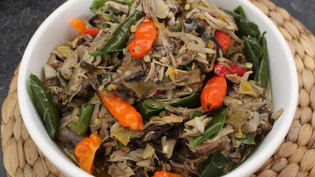 tumis jantung pisang