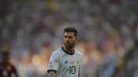 Bintang Timnas Argentina, Lionel Messi. (AFP/Carl De Souza)
