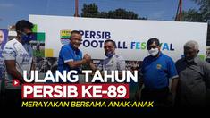 Berita video BRI Liga 1 tentang Persib Bandung yang merayakan ulang tahun ke-89 secara sederhana bersama anak-anak, Senin (14/3/2022).