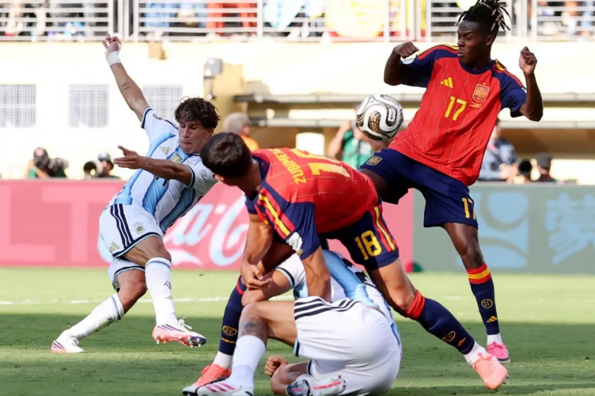 Timnas Spanyol Vs Argentina