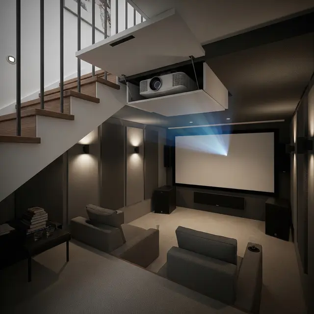 Model TV Bawah Tangga (Gemini AI)