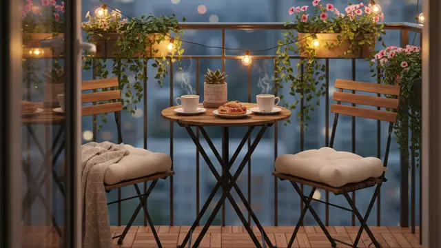 Bunga Sebagai Pemanis Suasana dan Atmosfer Urban Cozy di Balkon Mini