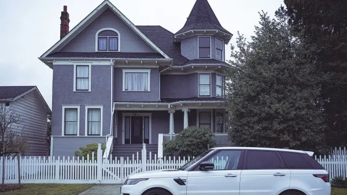 Ilustrasi Model Rumah Amerika Klasik di Desa (Credit: Chelaxy Designs/Unsplash)