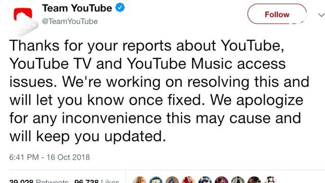 Berita Youtube Down Hari Ini Kabar Terbaru Terkini Liputan6 Com