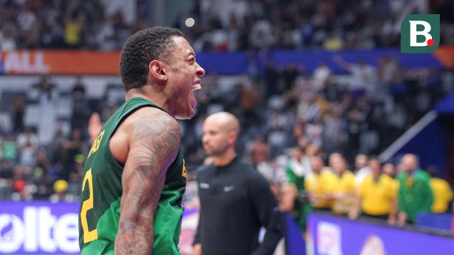 Foto: Kejutan! Brasil Beri Kekalahan Perdana untuk Kanada di Piala Dunia FIBA 2023