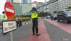1.249 Polantas Dikerahkan Atur Lalu Lintas Jakarta Selama Demo 28 Oktober