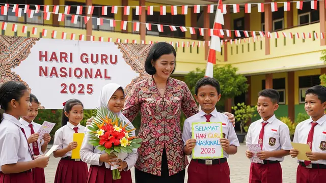 60 Ucapan Selamat Hari Guru Nasional 2025, Pesan Menyentuh untuk Para Pendidik