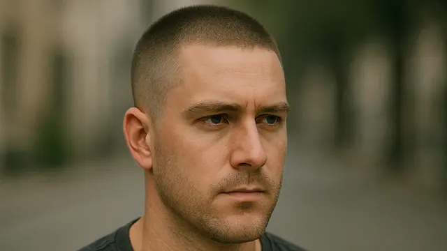 Model Potongan Rambut Pria Lurus Tipis