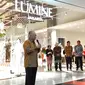 Menteri Perdagangan, Enggartiasto Lukita meresmikan pembukaan gerai pertama Lumine di Indonesia. (Yayu Agustini Rahayu/Merdeka.com)