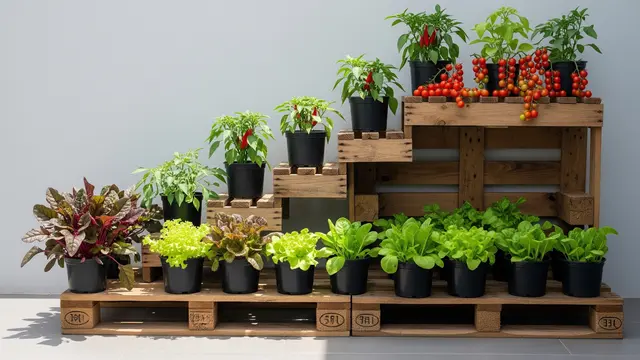 Edible Garden di Teras Kecil