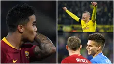 Para pesepak bola muda ini memiliki beban dalam kariernya karena ayah mereka merupakan bintang lapangan hijau pada eranya masing-masing. Sembilan wonderkid ini harus membuktikan diri untuk mengikuti jejak orang tua mereka menjadi pemain top dunia. (Kolase Foto dari AFP)