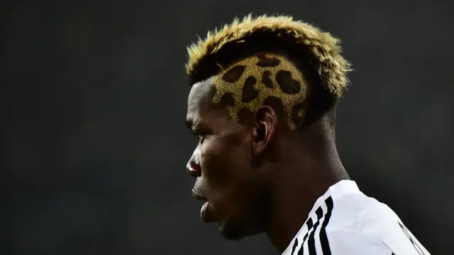 Paul Pogba, Warna Rambut Paul Pogba
