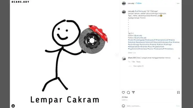 meme otomotif