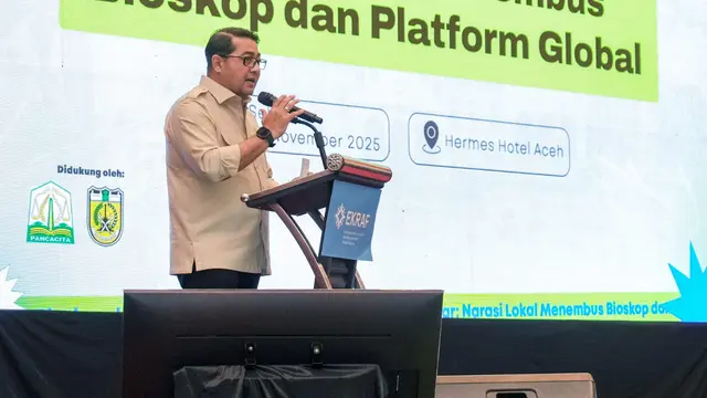 Menteri Kementerian Ekonomi Kreatif/Badan Ekonomi Kreatif Teuku Riefky Harsya.