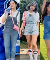 Lihat di sini beberapa potret adu gaya artis pakai overall, dari Nagita Slavina hingga Rebecca Klopper.
