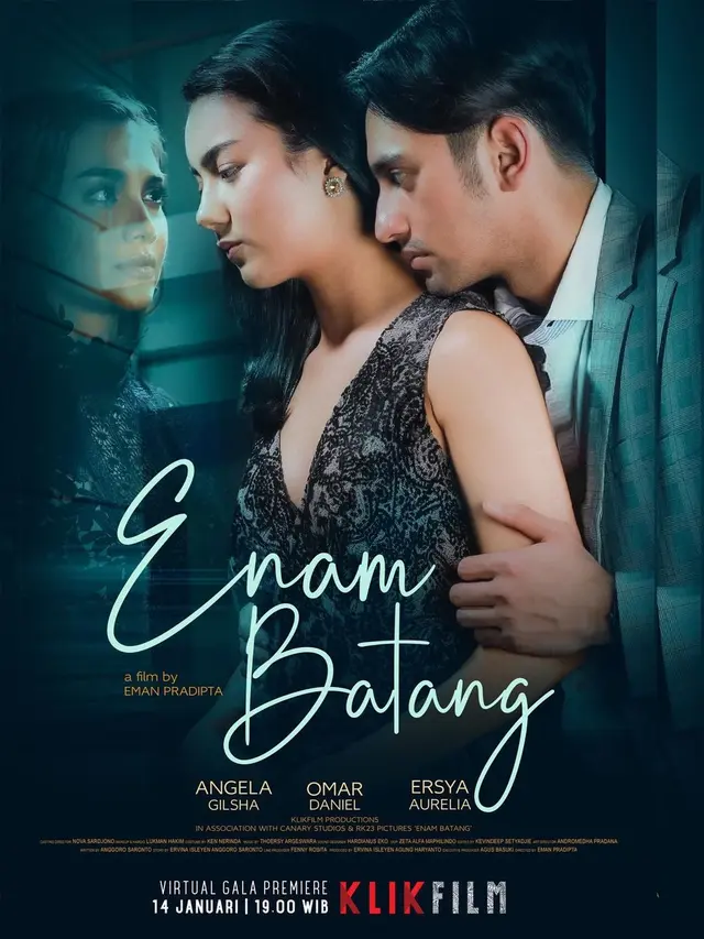 Poster film Enam Batang. (Foto: Dok. KlikFilm)