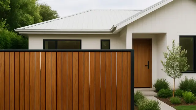 Model Pagar Rumah ala Pinterest Minimalis Modern/Ilustrasi gambar oleh AI